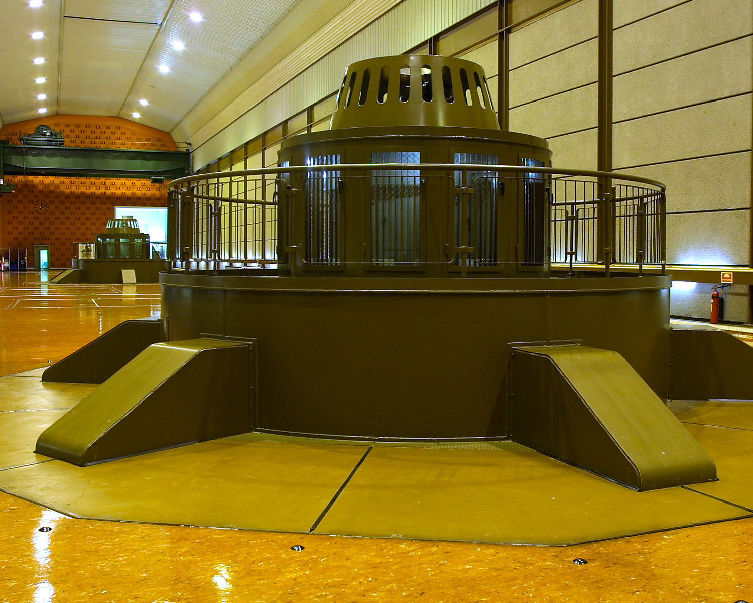 Sy-Sima generating units at Sima power plant