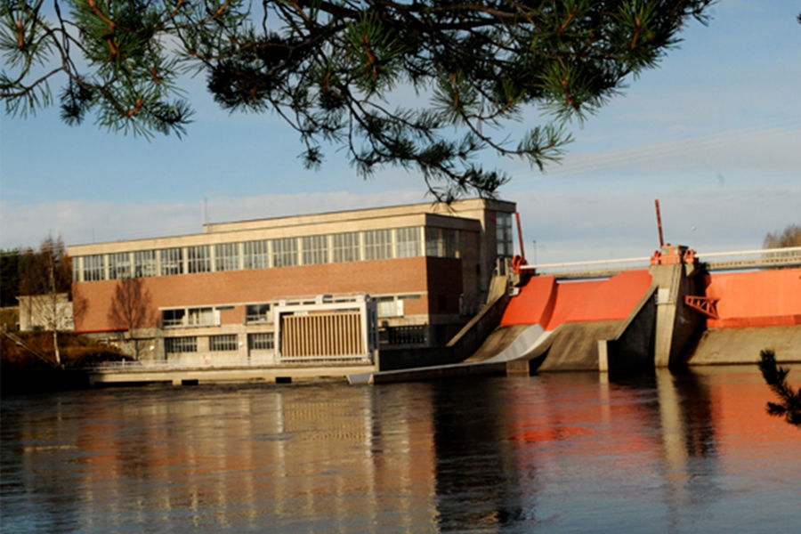 Bjurfors Övre hydropower plant