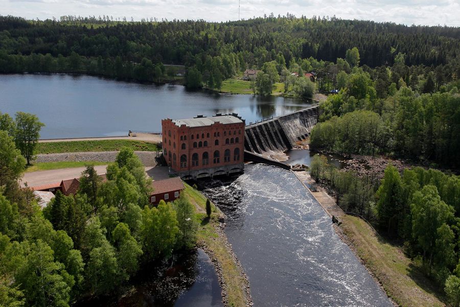 Knäred övre hydropower plant